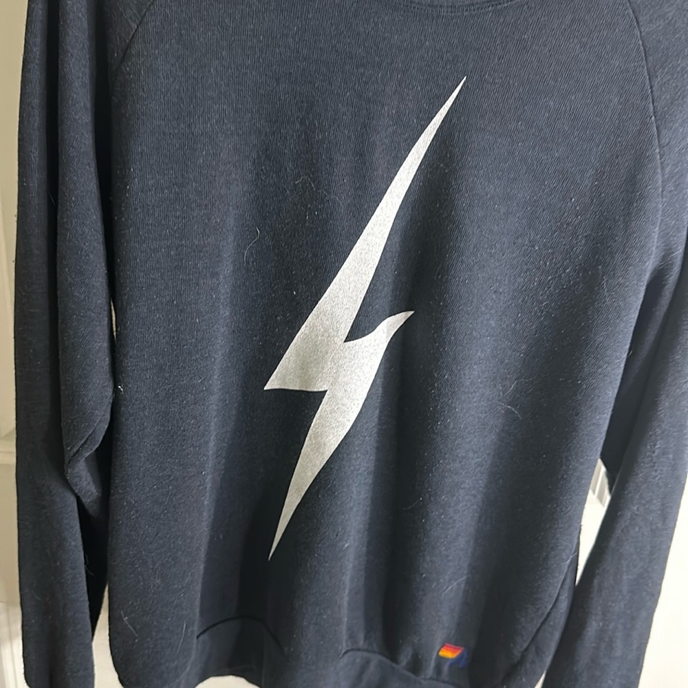 aviator nation lightning bolt sweatshirt